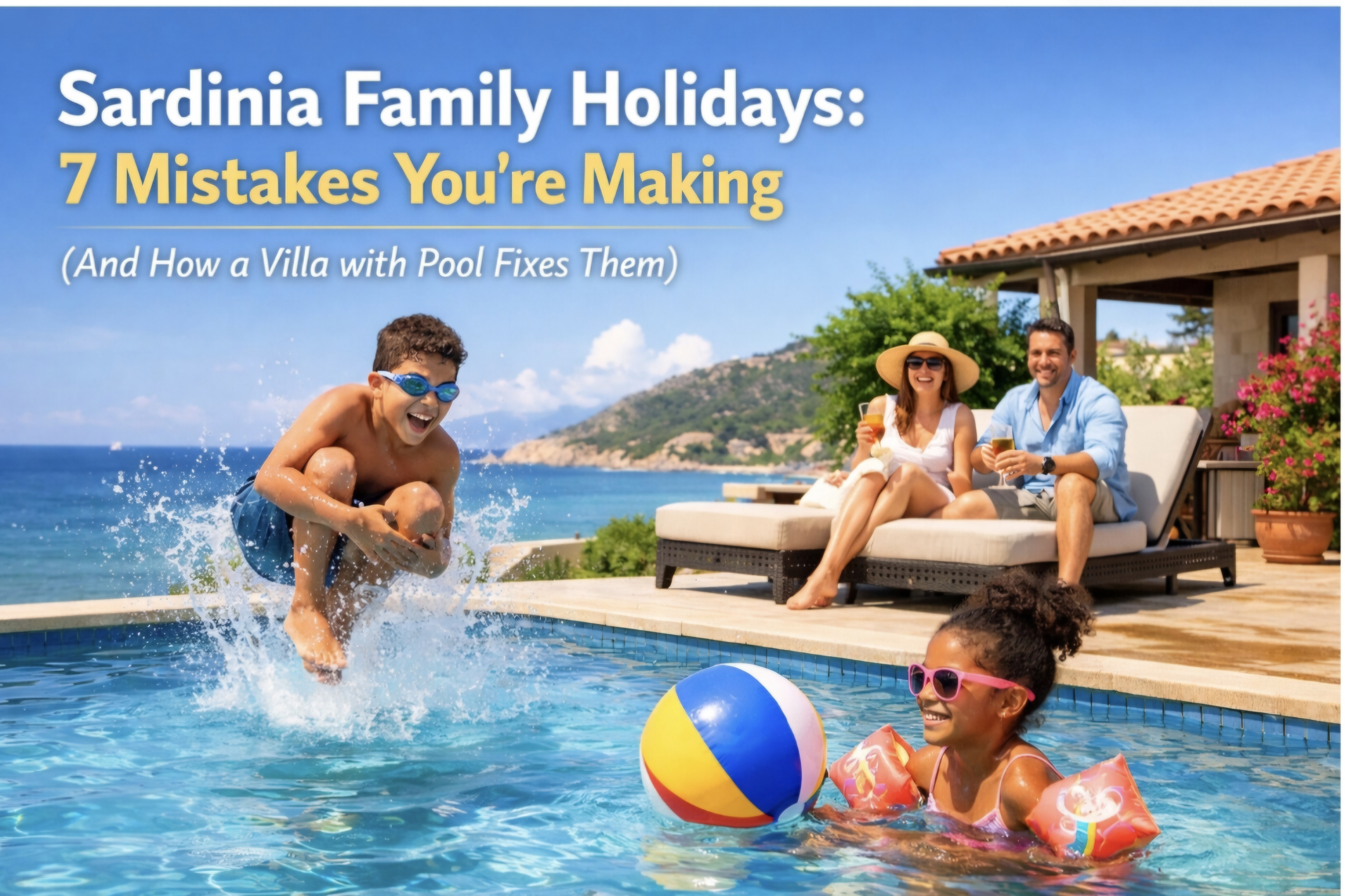 Sardinia Family Holidays:: 7 Mistakes You're Making (And How a Villa with Pool Fixes Them)